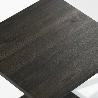 Espresso Nightstand Set with Wooden Finish and Compact Design