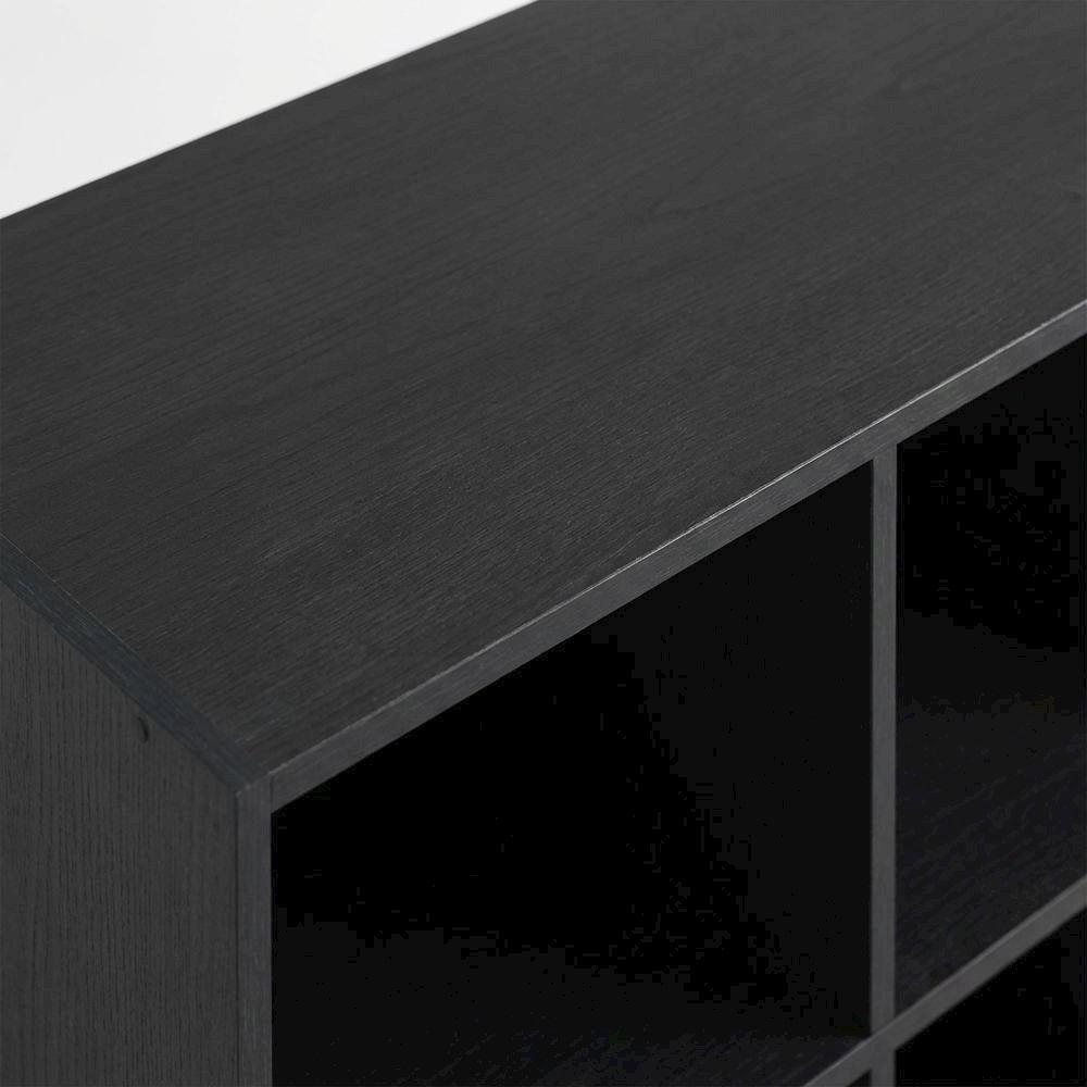 Americano 9-Cube Open Storage Shelf Organizer, 36 Inch Wide