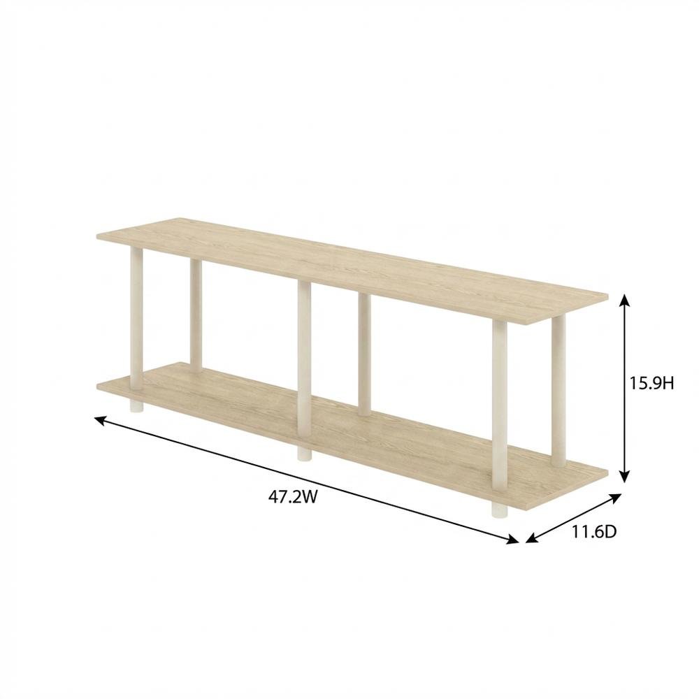 Bauhaus Oak, Side Table, Quality Build, Durable Wood Frame