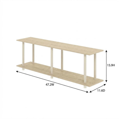 Bauhaus Oak, Side Table, Quality Build, Durable Wood Frame