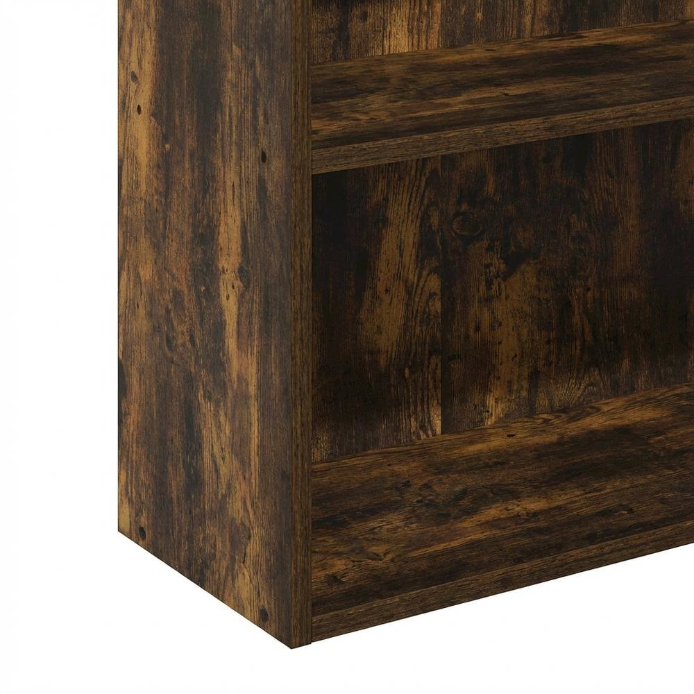 Amber Pine 5-Tier Open Shelf Bookcase with Spacious Multi-Level Storage