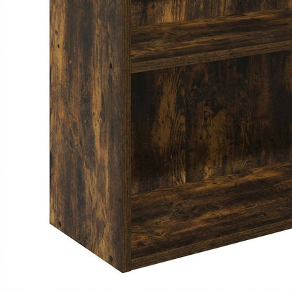 Amber Pine 5-Tier Open Shelf Bookcase with Spacious Multi-Level Storage