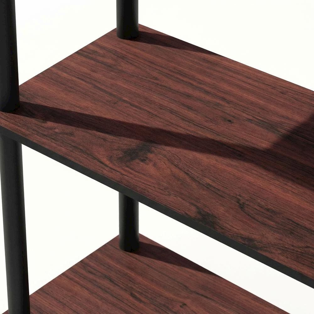Wooden Bookcase with Open Shelving for Home Office or Living Room