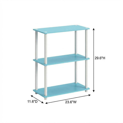 Wood Bookcase with Adjustable Shelves for Durable Storage