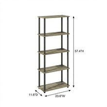 Wooden Bookcase with Durable Construction for Home Storage