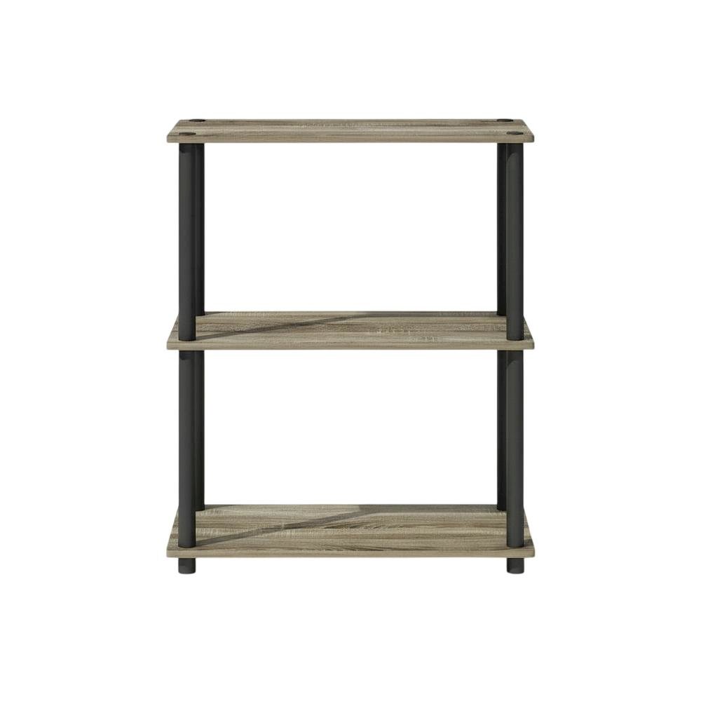 Wooden bookcase with modern design and sturdy construction