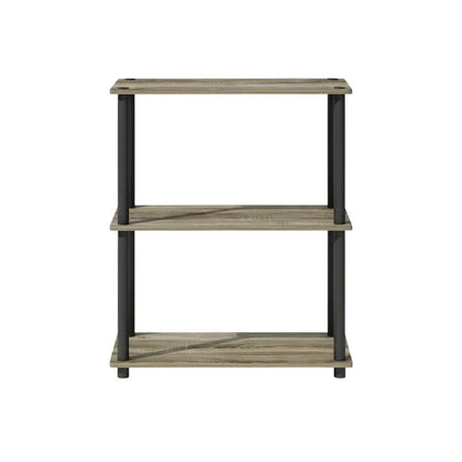 Wooden bookcase with modern design and sturdy construction