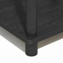 Dark Americano 3-Tier End Table with Modern Nightstand Design