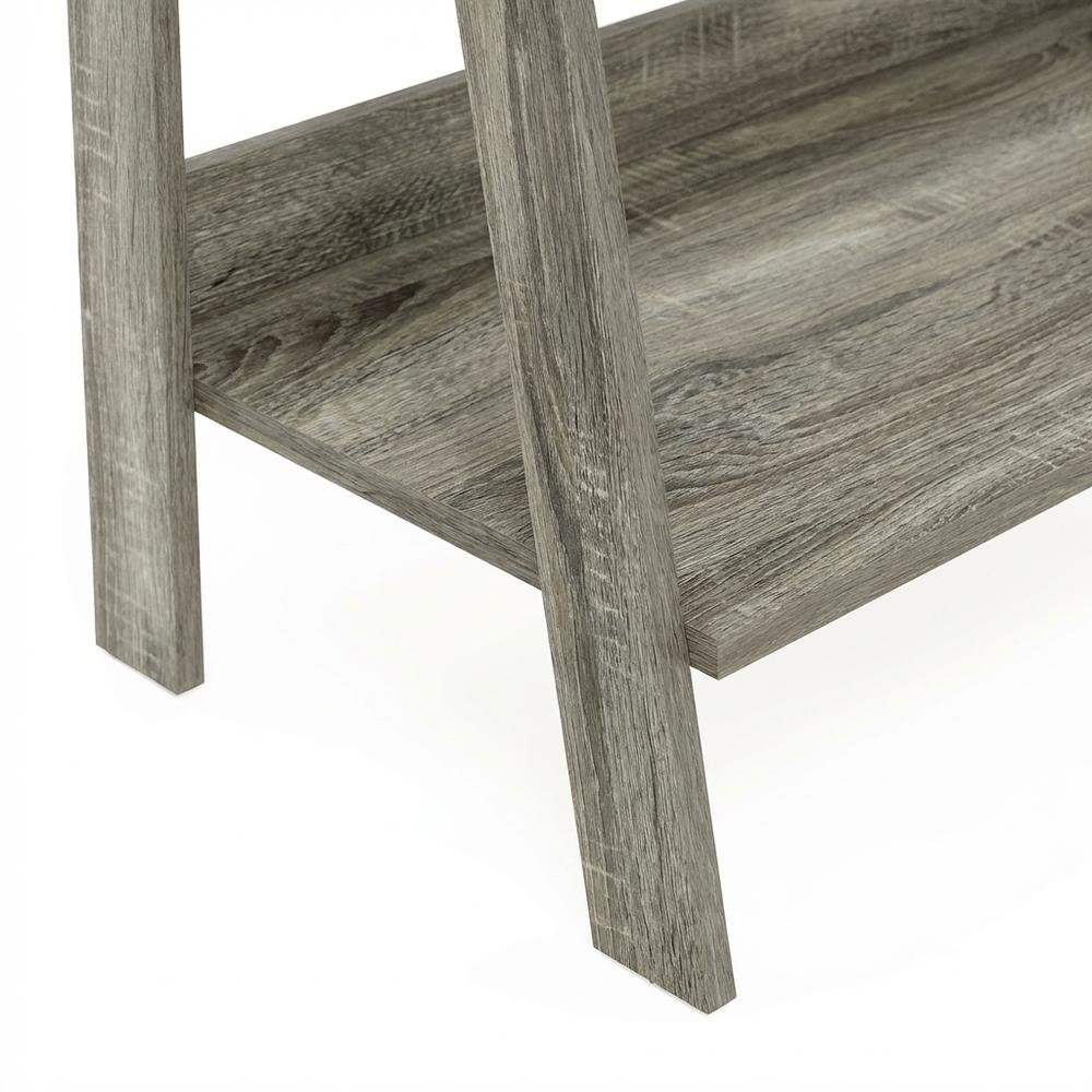 Contemporary Engineered Wood Bookcase with Stable Shelves