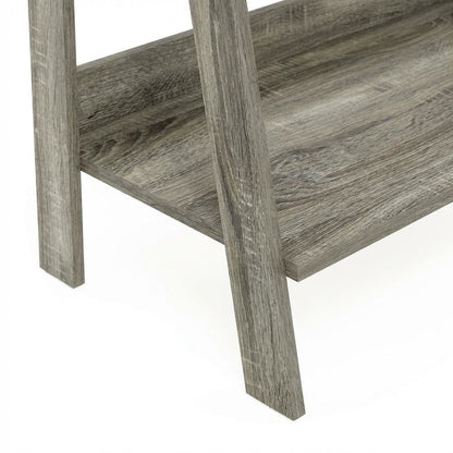 Contemporary Engineered Wood Bookcase with Stable Shelves