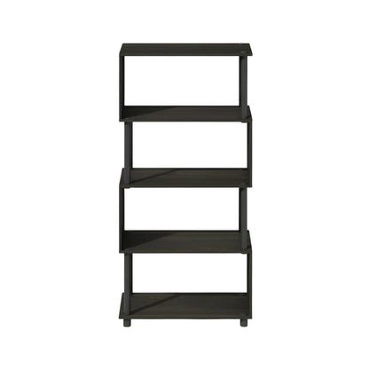 Wooden Bookcase with Open Shelving for Storage and Display