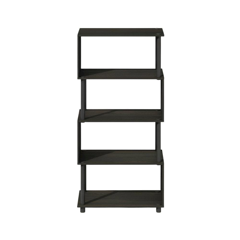 Wooden Bookcase with Open Shelving for Storage and Display