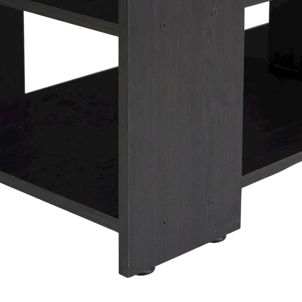 Espresso TV Stand for Up to 50-Inch with Composite Wood Finish