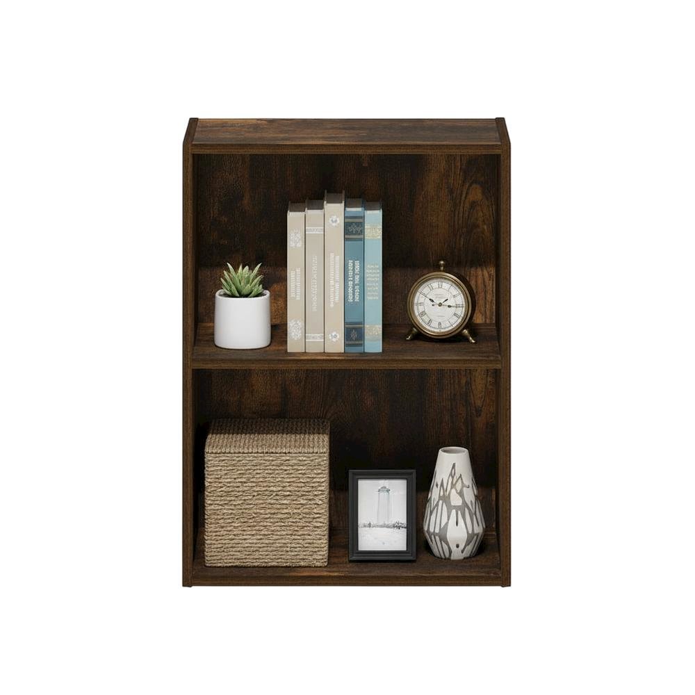 Wooden bookcase with sleek design for home or office storage