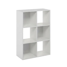 Wooden Bookcase with Open Shelves for Home Storage