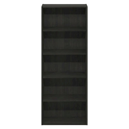 Wooden Bookcase with Open Shelving for Home and Office Storage