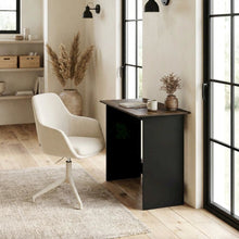 Columbia Walnut Study Table with Durable Surface, Compact Design for Home Office