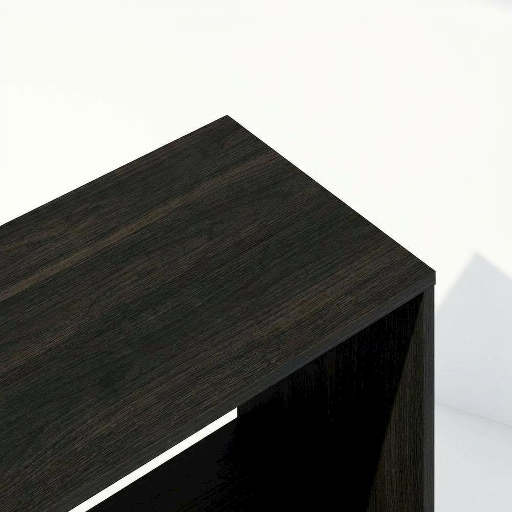 Wooden Bookcase with Open Shelving for Storage and Display