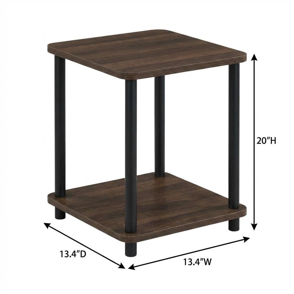 Wood Bookcase with Adjustable Shelves and Sturdy Construction