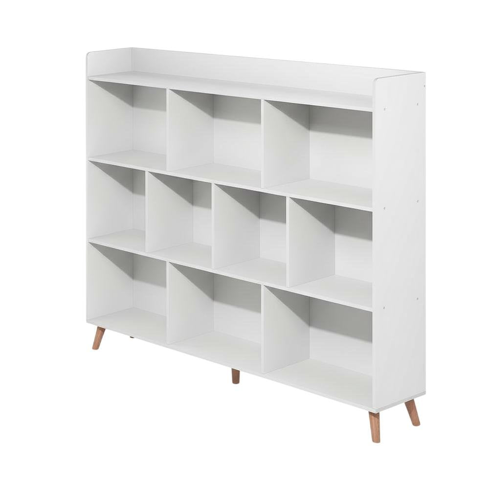 Bookshelf with Engineered Wood Finish for Home Office and Living Room