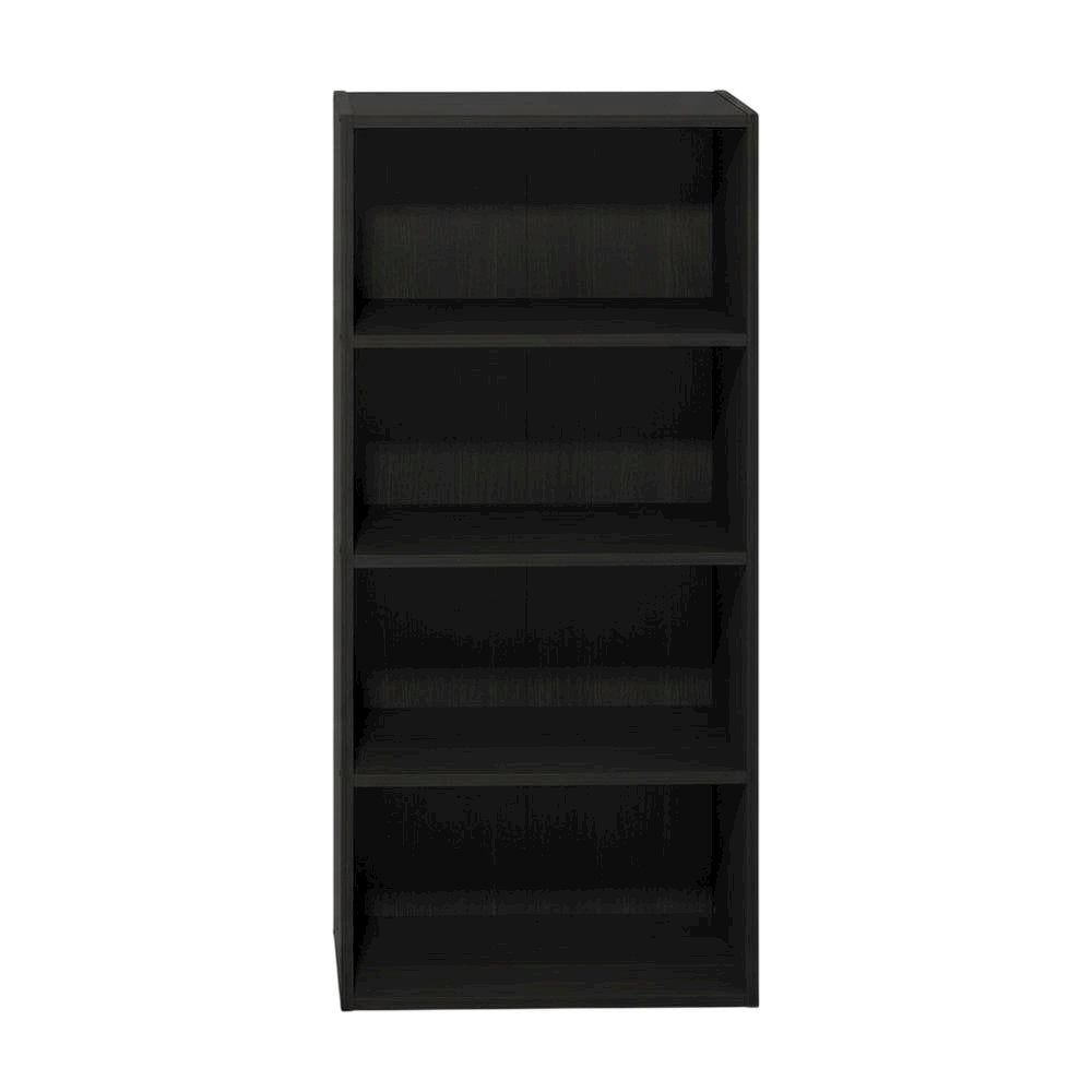 Wooden bookcase with sleek design for organized storage
