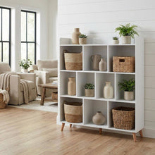 Bookshelf with Engineered Wood Finish for Home Office and Living Room