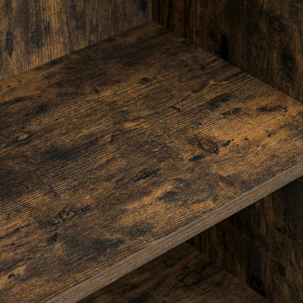 Wooden Bookcase with Open Shelving for Stylish Storage
