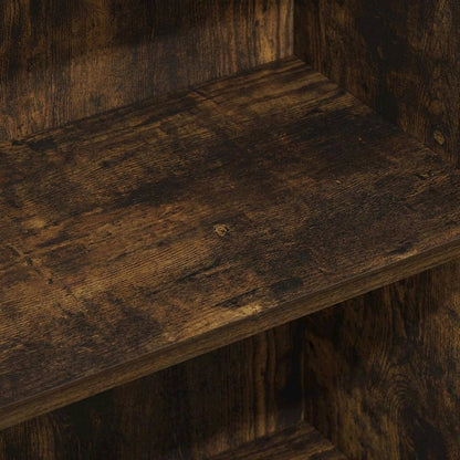Wooden bookcase with sleek design for home or office storage