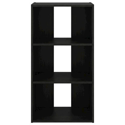 Wood Bookcase in Warm Brown Finish with Sturdy Design for Home Storage