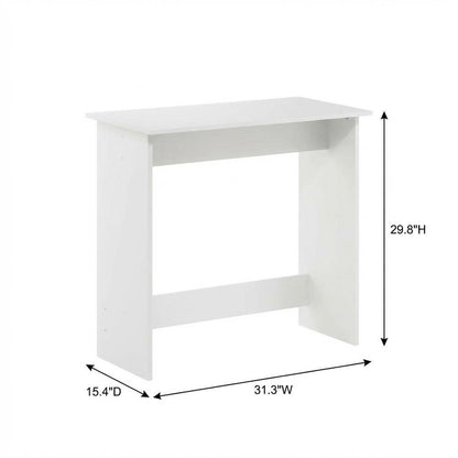 White Study Table With Sleek Design For Home Office Spaces