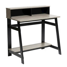 Black A Frame Computer Desk with Modern Style and Spacious Surface