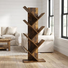 Wood Bookcase with Sturdy Construction and Elegant Finish
