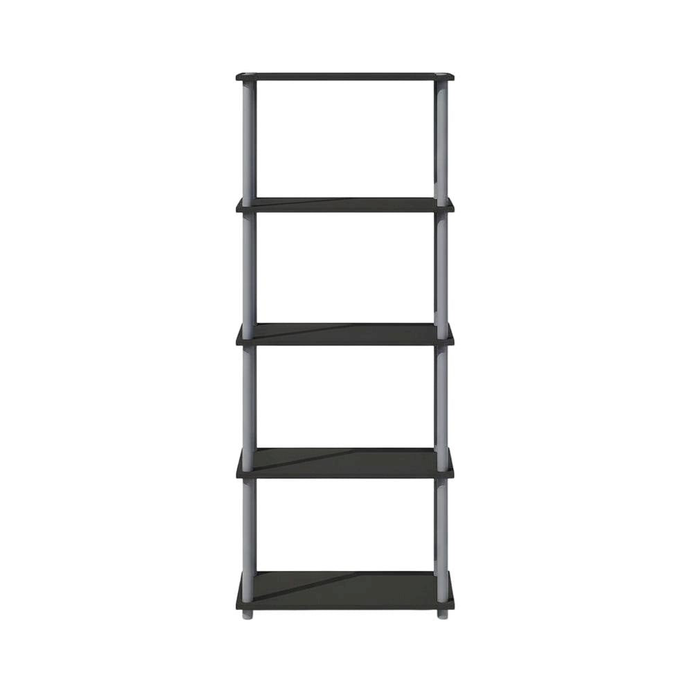 Wooden bookcase with modern design, sturdy construction, and ample storage space
