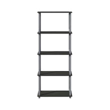 Wooden bookcase with modern design, sturdy construction, and ample storage space