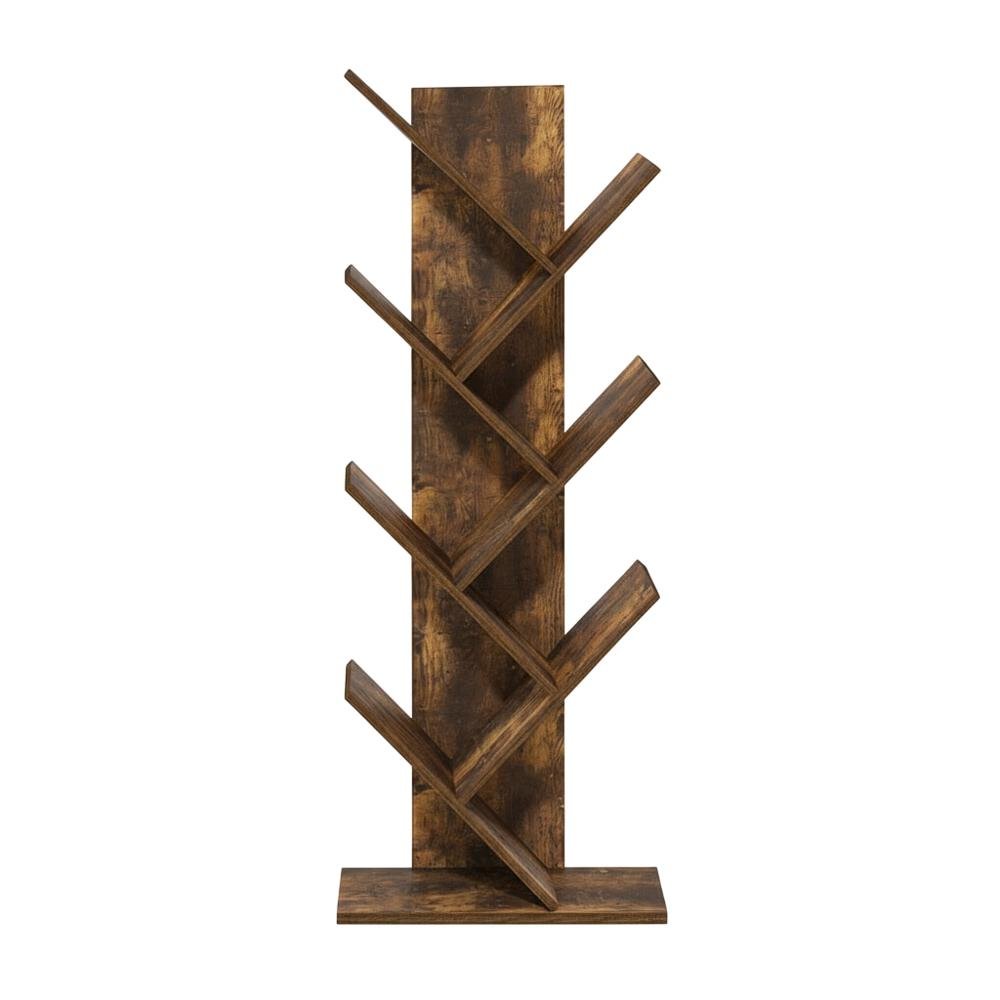 Wood Bookcase with Sturdy Construction and Elegant Finish