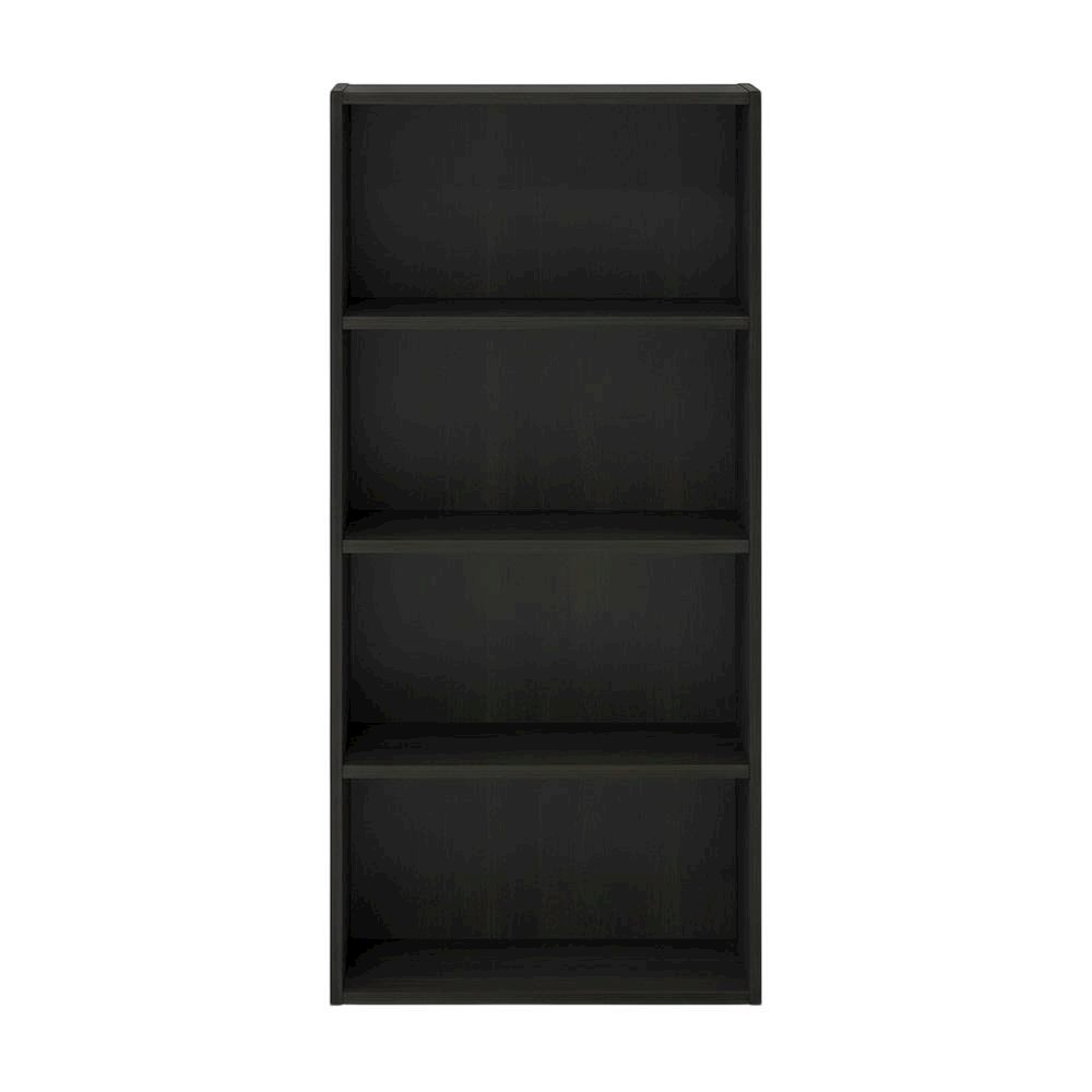 Wooden bookcase with sleek design for modern home decor