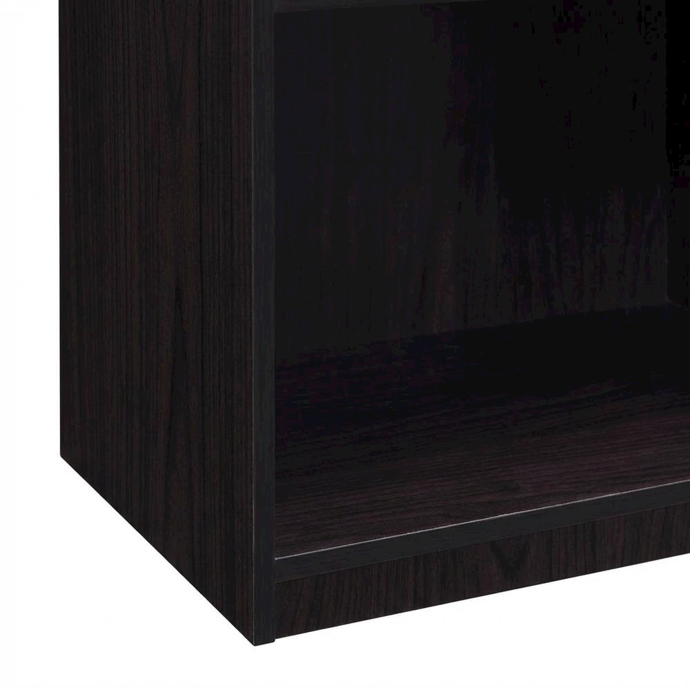 Wooden 3-Tier Bookcase with Storage Shelves for Living Room and Office