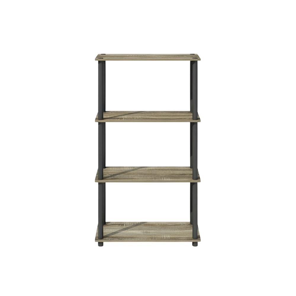 Wooden Bookcase with Shelves and Modern Design, Sturdy Storage Solution