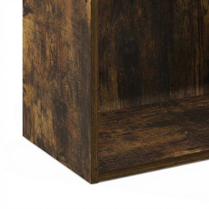 Wooden bookcase with sleek design for home or office storage