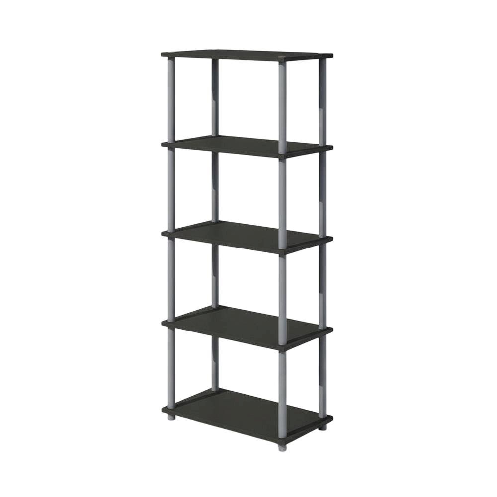 Wooden bookcase with modern design, sturdy construction, and ample storage space