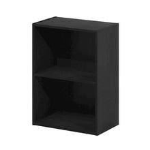 Wood Bookcase with Open Shelving and Classic Design for Home Office Storage