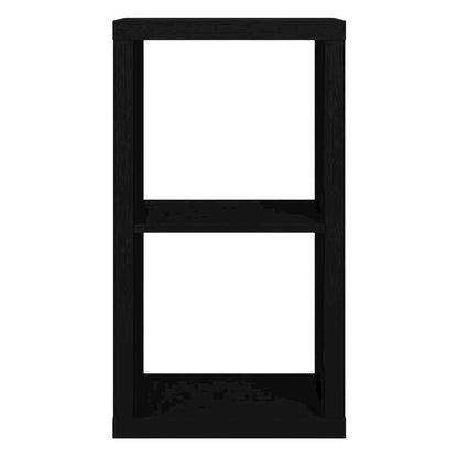 Black Wooden Bookcase with Compact Design and Sturdy Construction