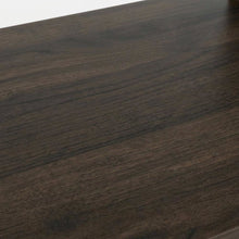 Dark Walnut Laptop Desk with Spacious Surface and Sturdy Design