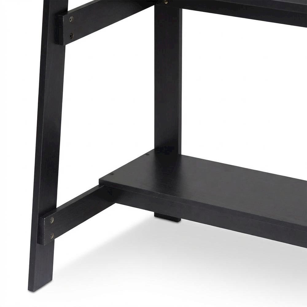 Espresso A Frame Computer Desk with Sleek Design and Sturdy Construction