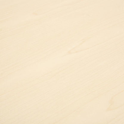 Steam Beech and Black Finish Nightstand with Bin Drawer for Bedroom