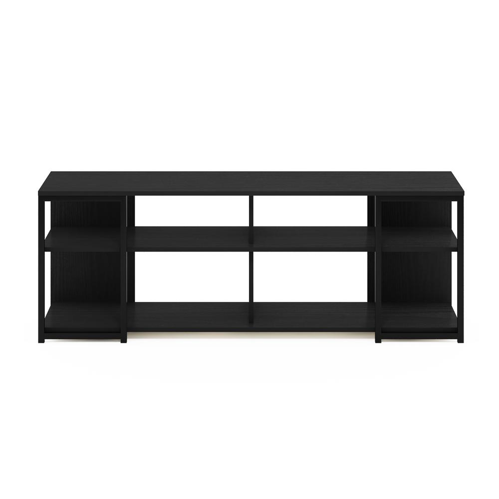 Furinno Camnus Modern Living TV Stand for TVs up to 65 Inch, Americano/Black
