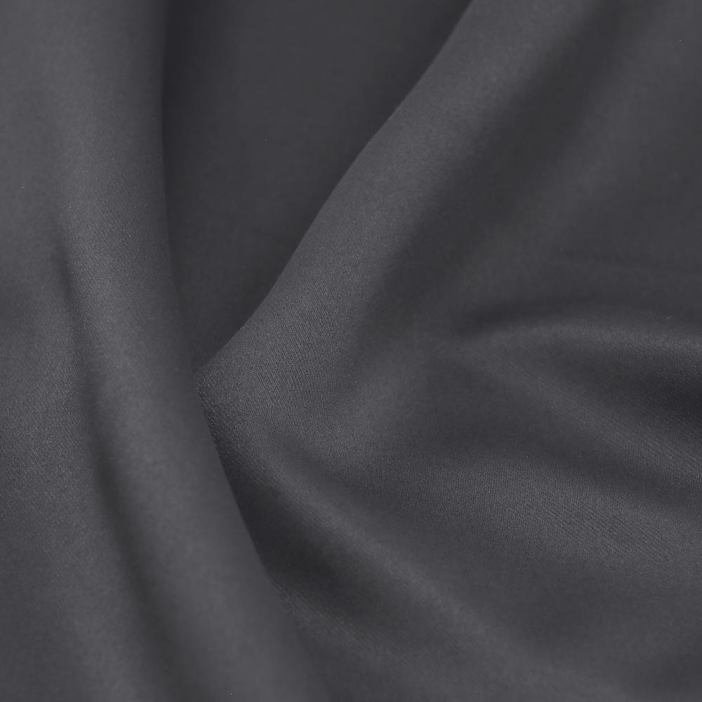 Furinno Collins Blackout Curtain 42x63 in. 1 Panel, Dark Grey