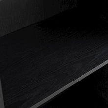 Wooden Bookcase in Finish with Adjustable Shelves for Home Office