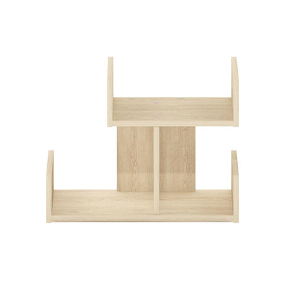 Wooden Desktop Bookshelf Storage Organizer,