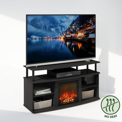 Electric Fireplace TV Stand, Entertainment Center for TV up to 55 Inch